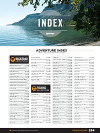 Backroad Mapbooks Northwestern Ontario - 5th Edition